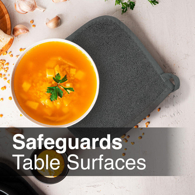 Terry Potholder & Hot Pad (4 Count)