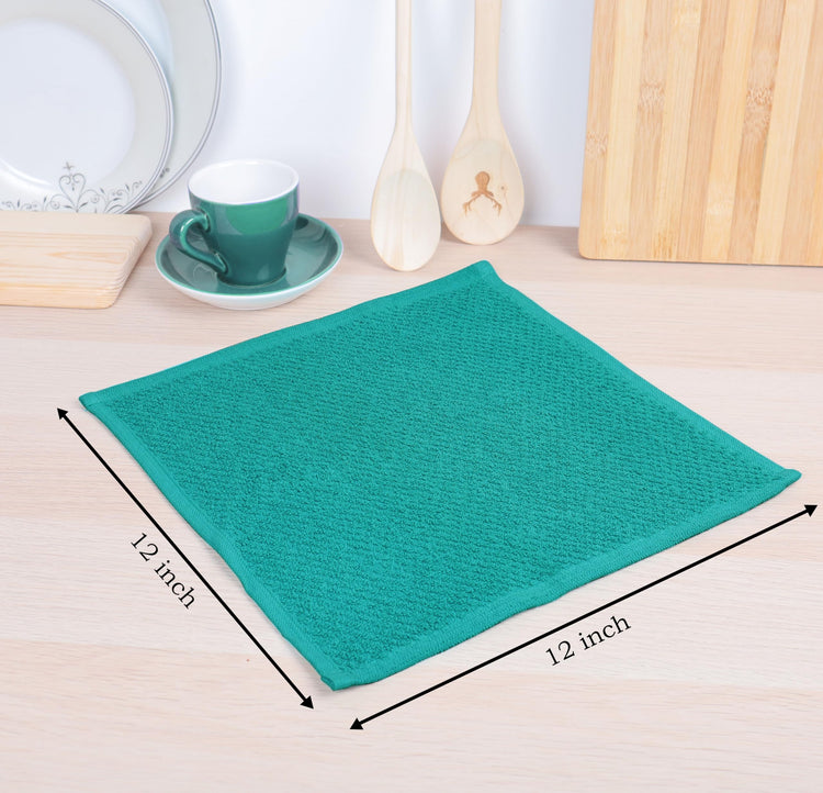 Cotton Kitchen Dish Cloths Set of 8 (8 Count)