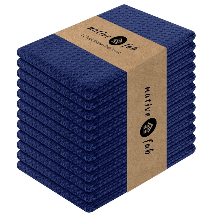 Waffle Kitchen Towels (12 Count)