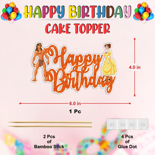 Tarzn Happy Birthday Cake Topper