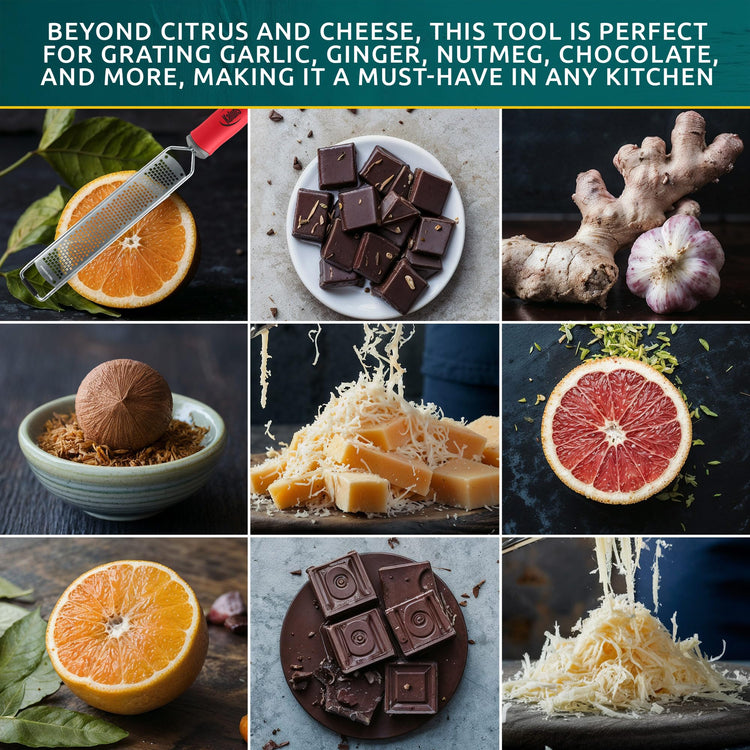 Lemon Zester & Parmesan Cheese Grater