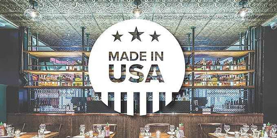 American Tin Ceilings Tin Backsplash [5-Pack with Trim Kit] in Pattern #3 and Brushed Satin Nickel Color 24" x 24" (20 Sq Ft) for Kitchens | Genuine Tin | Made in The USA | Model: kit5-b-p03-sbn
