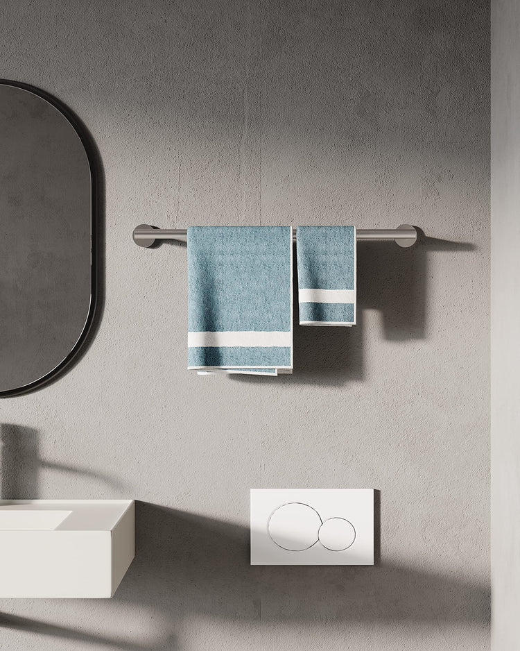24 Inch Brushed Towel Bar Towel Rack for Bathroom Kitchen Hand Towel Holder Dish Cloths Hanger SUS304 Stainless Steel RUSTPROOF Wall Mount