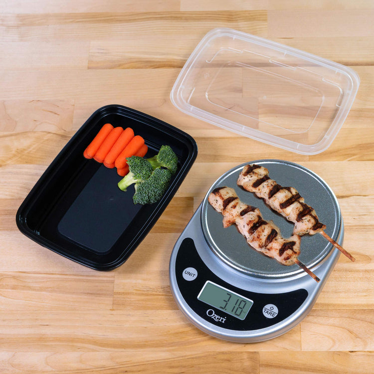Meal Prep Containers 1 Compartment Food Storage Containers with Lids (50 Count)
