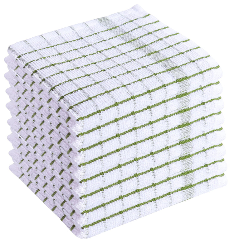 Kitchen Dish Cloths Set of 8 (8 Count)