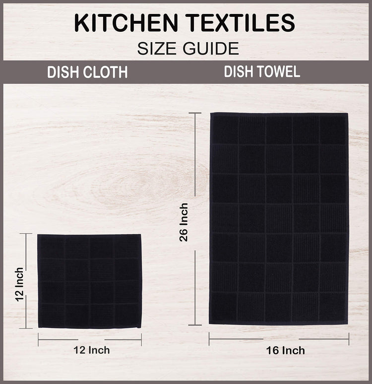 Kitchen Towels Pack of 4 (4 Count)