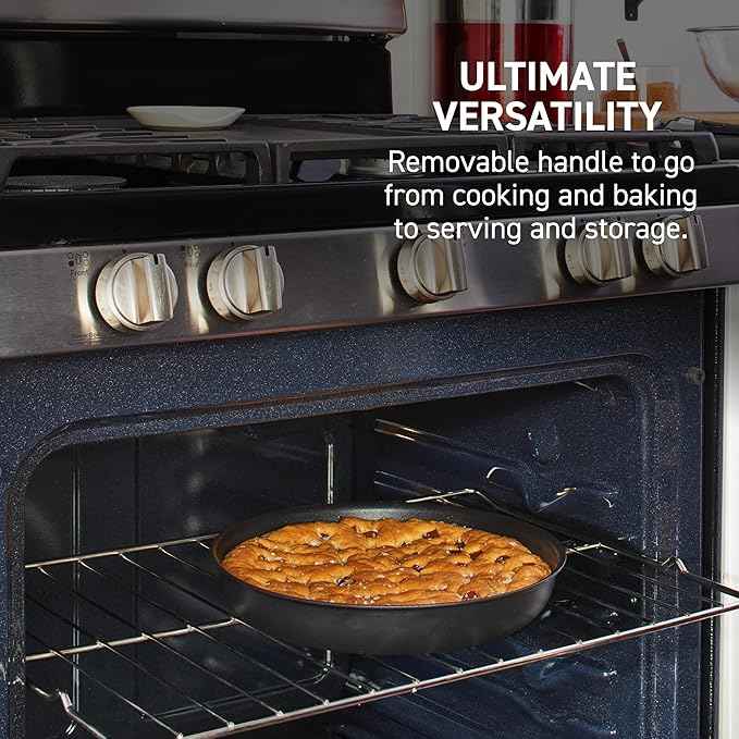 T-fal Ingenio Expertise Non Stick Cookware Set 14 Piece, Induction, Oven Broiler Safe 500F, Stackable Cookware, Pots and Pans, RV, Camping, Fry Pans, Dishwasher Safe, Detachable Handle, French Vanilla