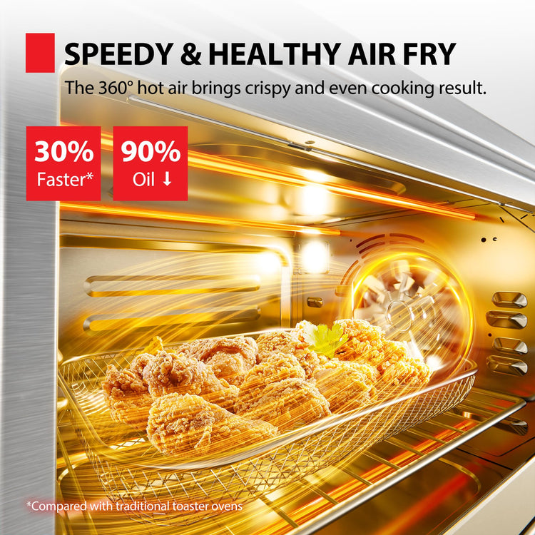 ChefFry Air Fryer Toaster Oven Combo
