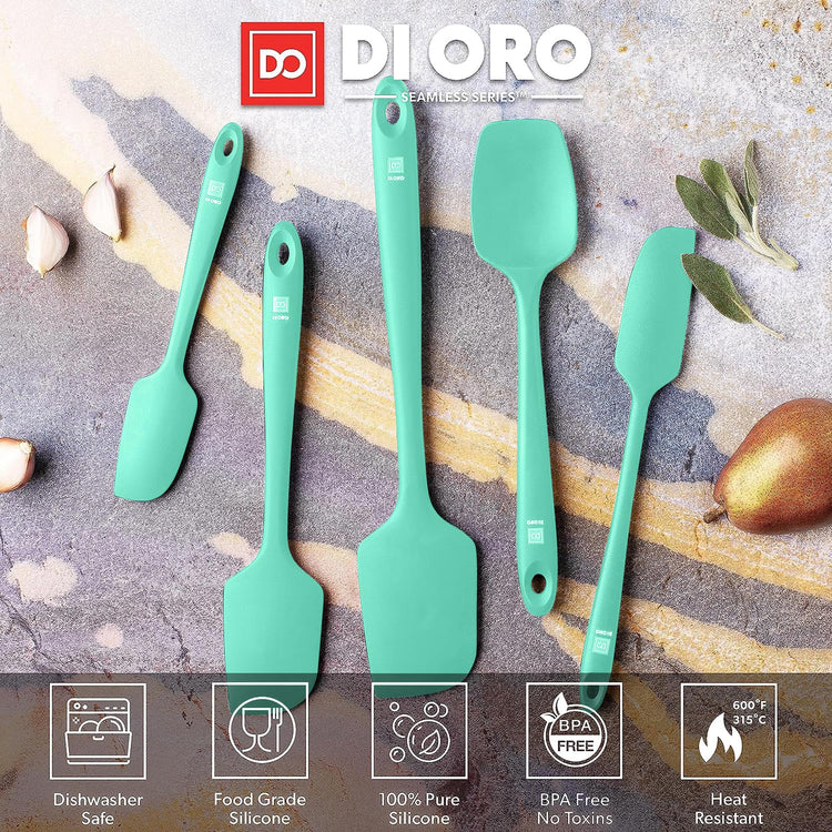 DI ORO Silicone Spatula Set (5 Count)
