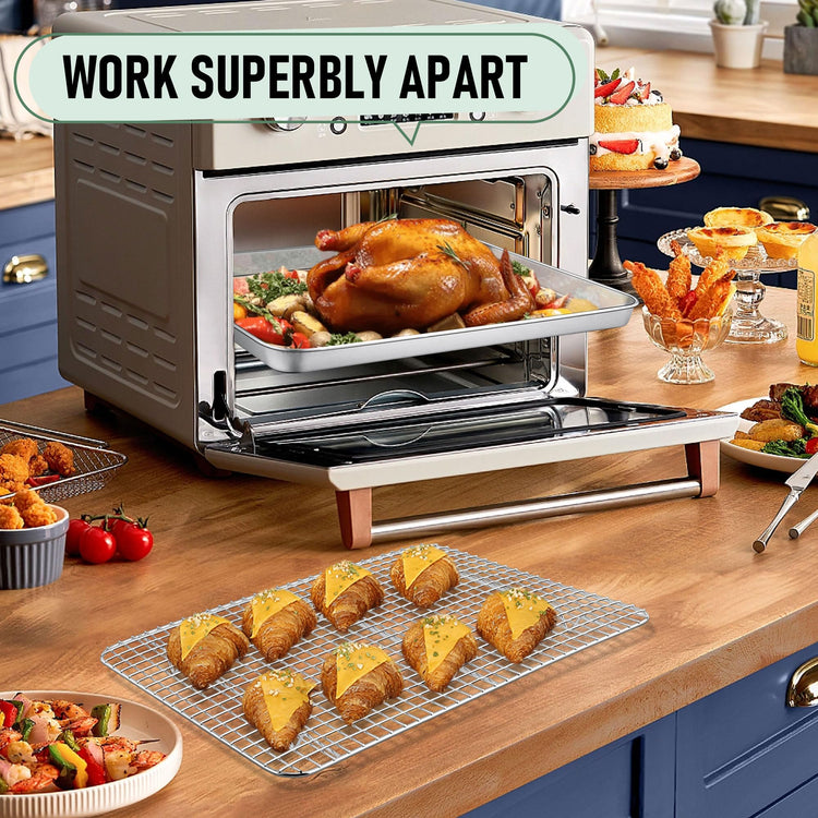 Baking Sheet with Wire Rack Set (2 Count)