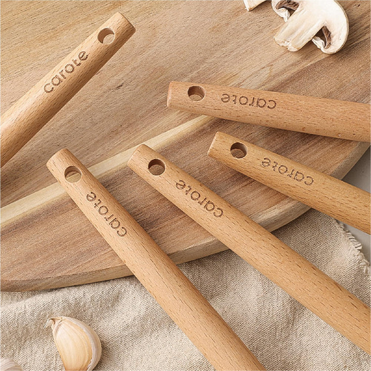10 Piece Kitchen Utensils Set with Wood Cool (10 Count)