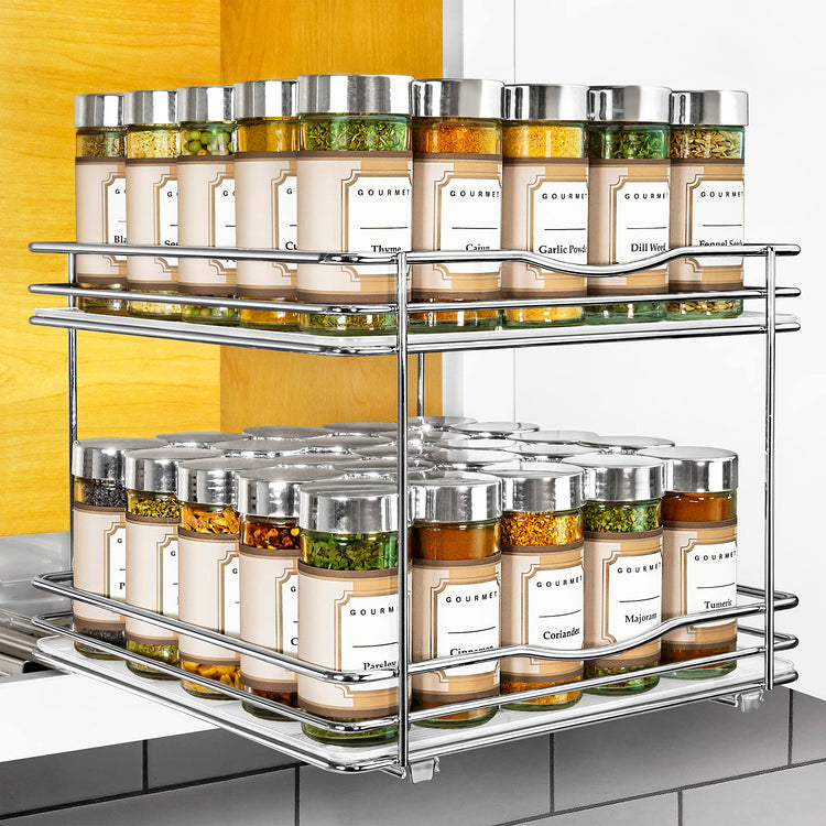 Pull Out Spice Organization for Cabinets