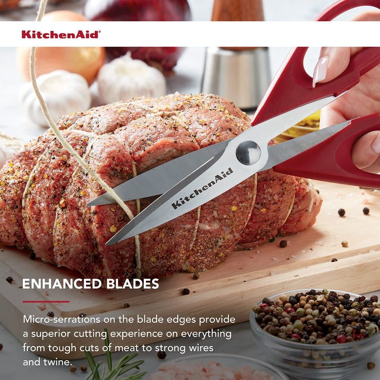 All Purpose Kitchen Shears with Protective Sheath Durable Stainless Steel Scissors