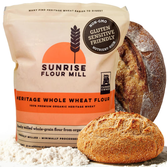 Organic Heritage Whole Wheat Flour (40 Ounce)