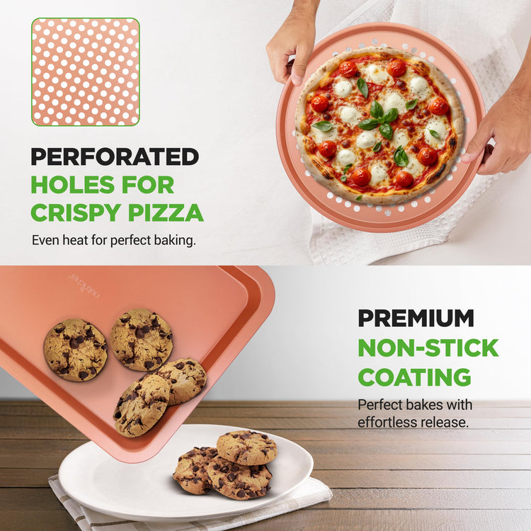 10 Piece Oven Baking Pans Set