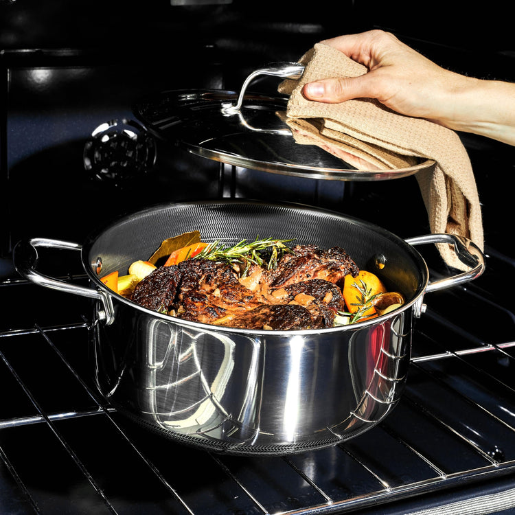 5QT Hybrid Nonstick Braiser Dutch Oven with Lid