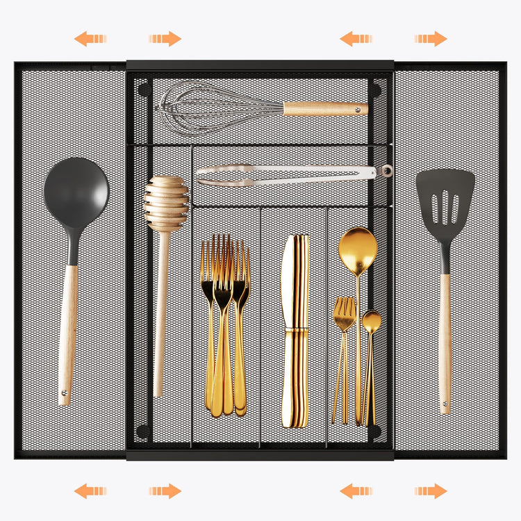 Silverware Organizer Metal Mesh