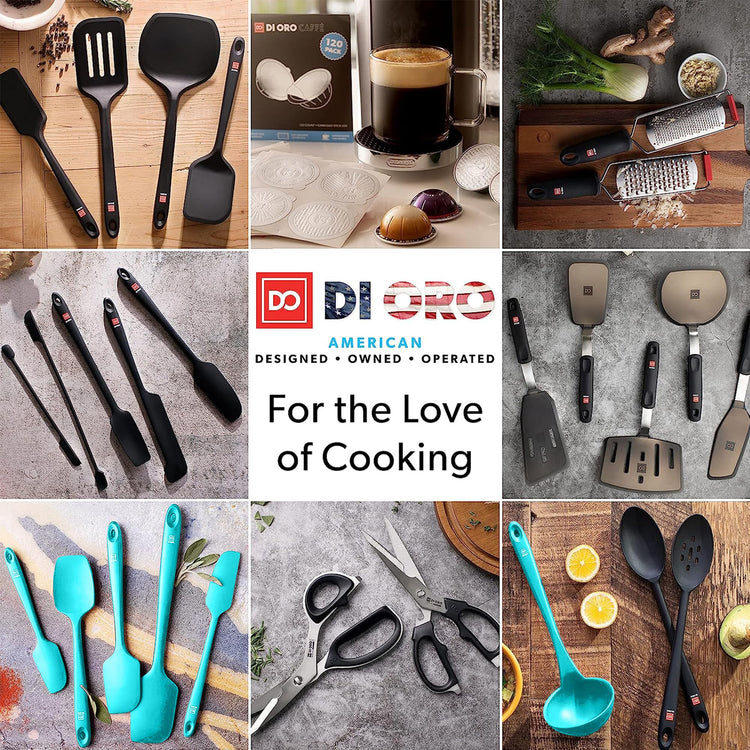 DI ORO Silicone Spatula Set
