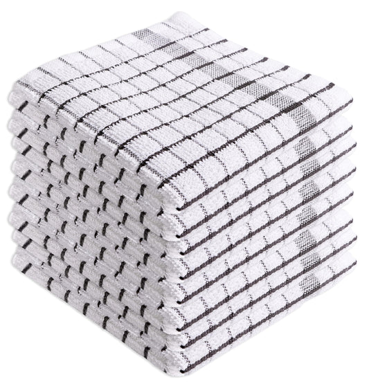 Kitchen Dish Cloths Set of 8 (8 Count)
