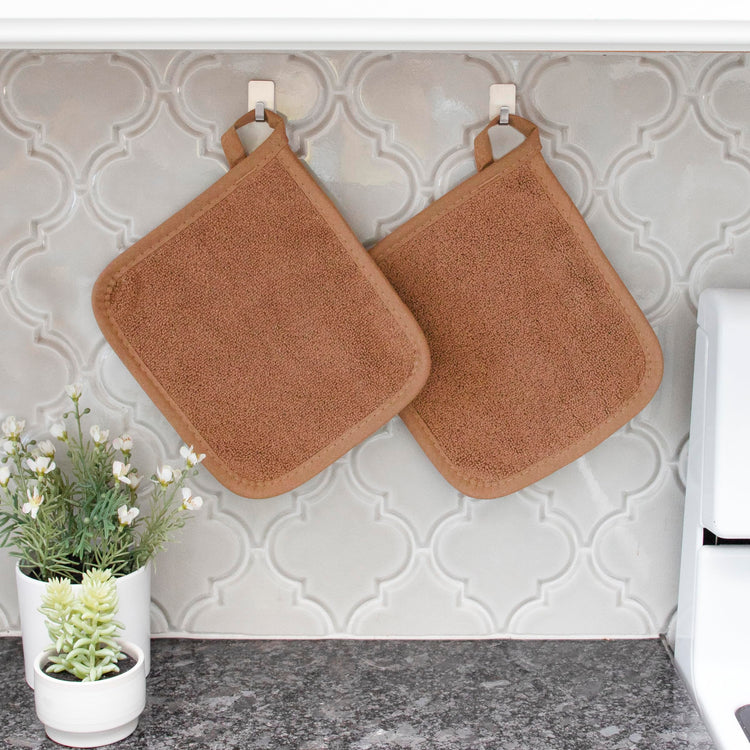 Terry Potholder & Hot Pad (4 Count)