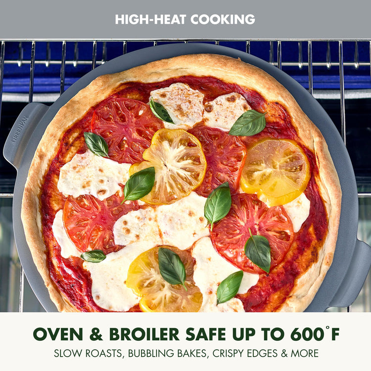 Premiere Ovenware Healthy Ceramic Nonstick 16.5" Pizza Pan