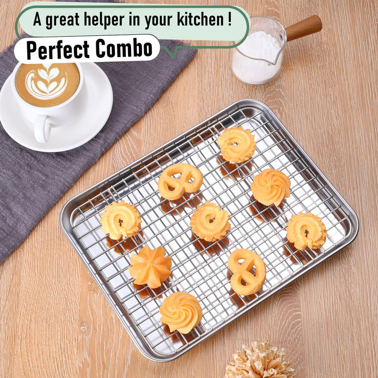 Cookie Sheet with Rack Set (2 Count)