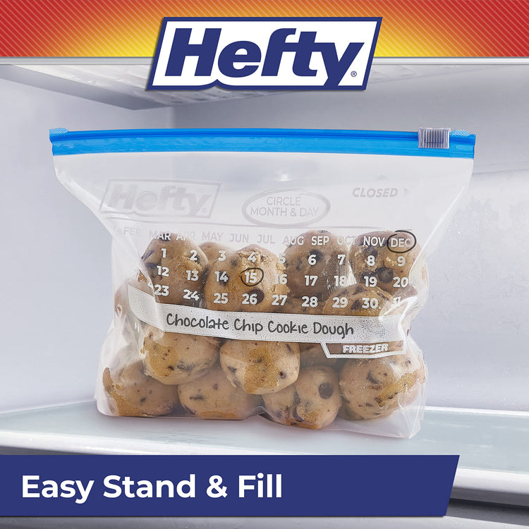 Calendar Slider Freezer Bags (140 Count)