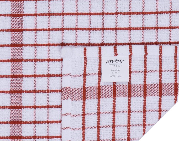 Kitchen Dish Cloths Set of 8 (8 Count)