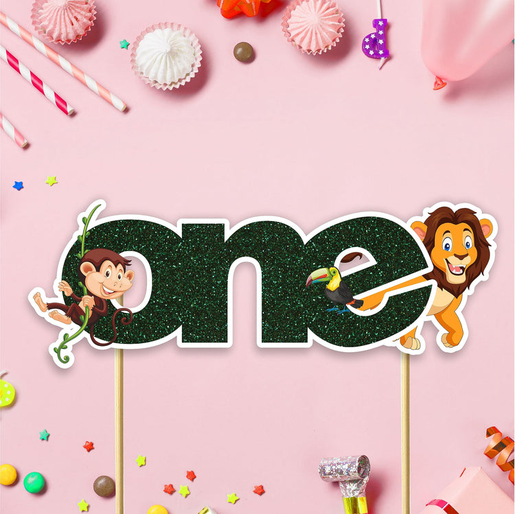 Jugle Safari One Cake Topper