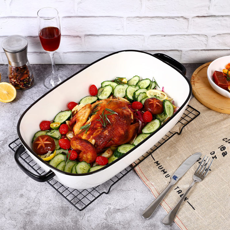 6 Quart Large Rectangular Baking Dish