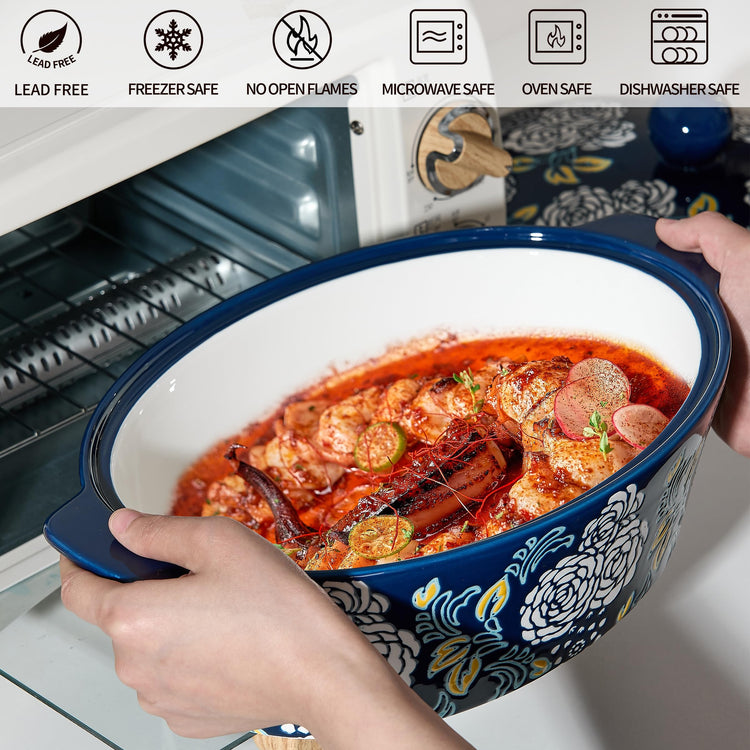 Ceramic Casserole Dish With Lid