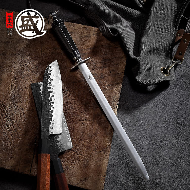10 Inch Flat Diamond Knife Sharpening Rod