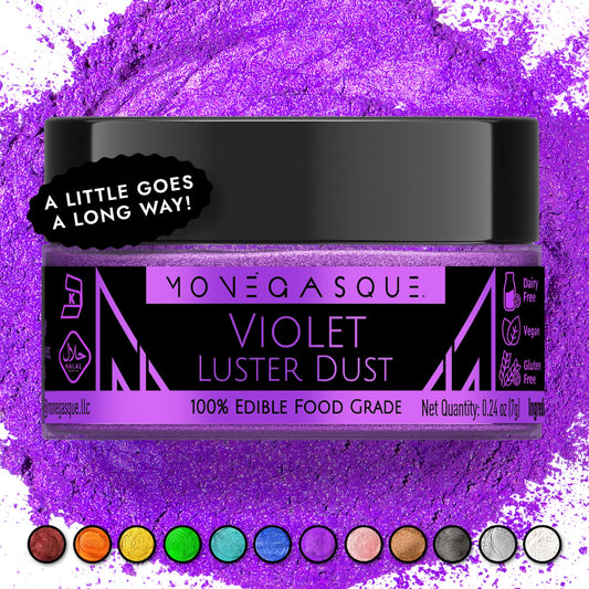 Purple Edible Glitter for Drinks & Cakes