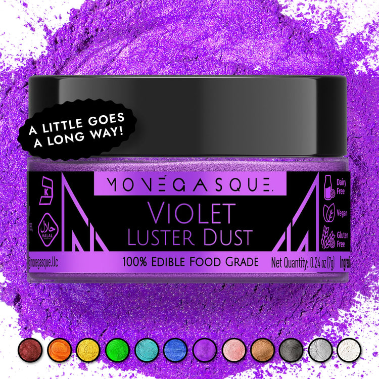 Purple Edible Glitter for Drinks & Cakes