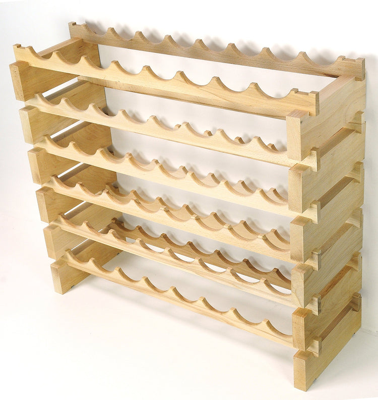 Modular Wine Rack Beechwood 32