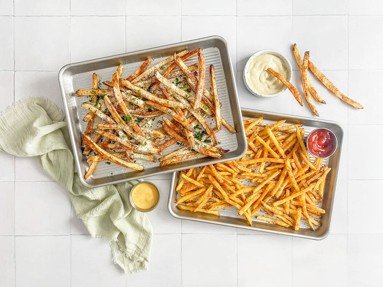 Nonstick Half Sheet Pan and Quarter Sheet Pan (2 Count)