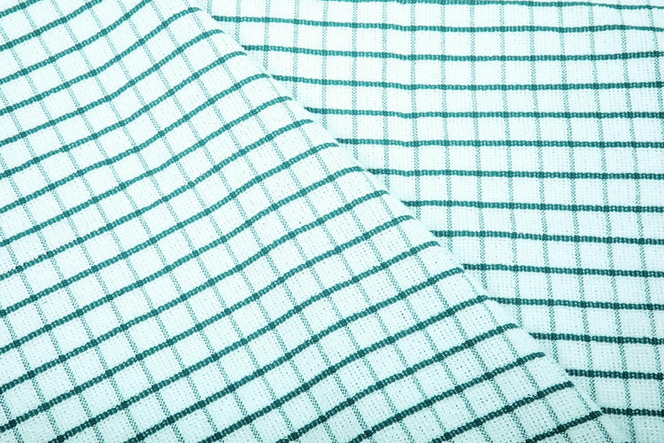 AMOUR INFINI Kitchen Towels Set of 4 - Highly Absorbent, Super Soft Terry Cotton 20x28 Inch Dish Towels with Hanging Loop - Hand & Tea Towels for Cleaning & Drying Dishes (Teal) - Nestoria