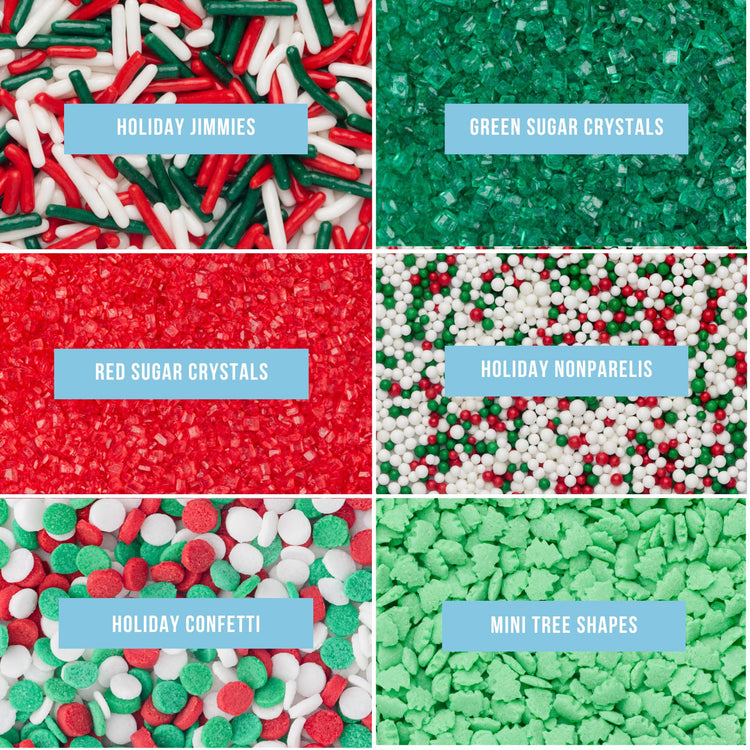 Christmas Sprinkles Mix (6.45 Ounce)