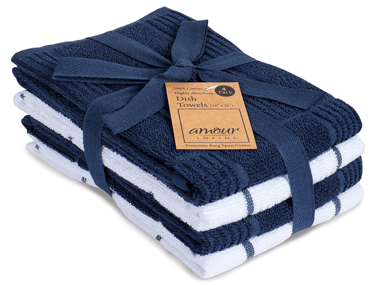 Kitchen Towels Pack of 4 (4 Count)