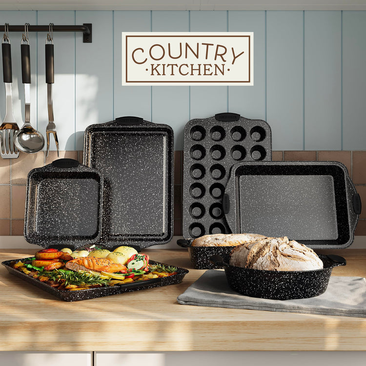 Nonstick Stackable Bakeware Set