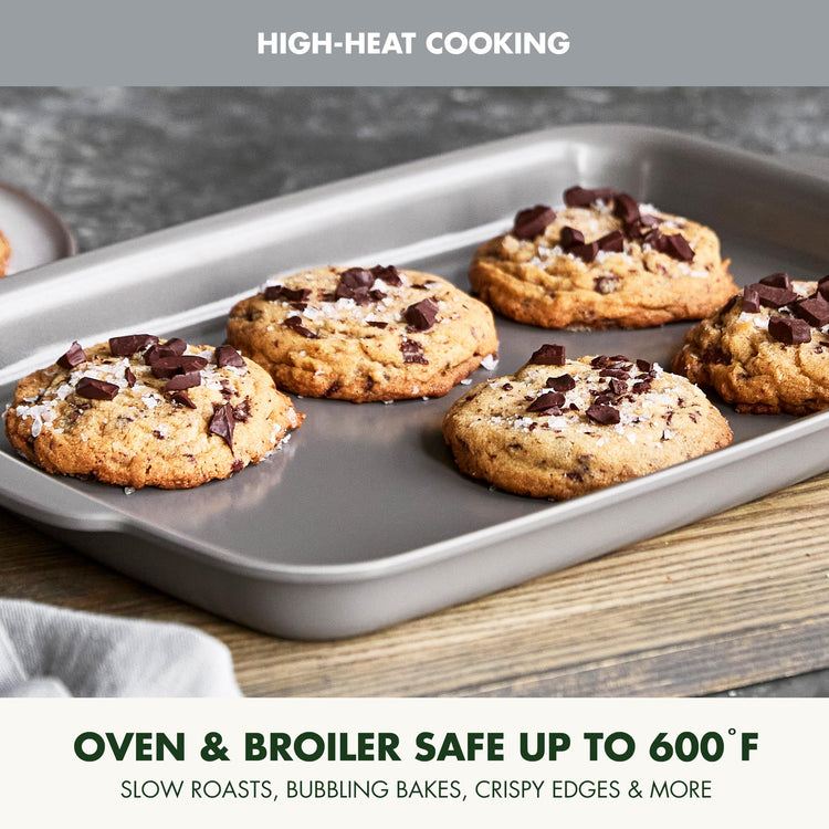 Premiere Ovenware Healthy Ceramic Nonstick 13" x 9" Quarter Sheet Baking Pan