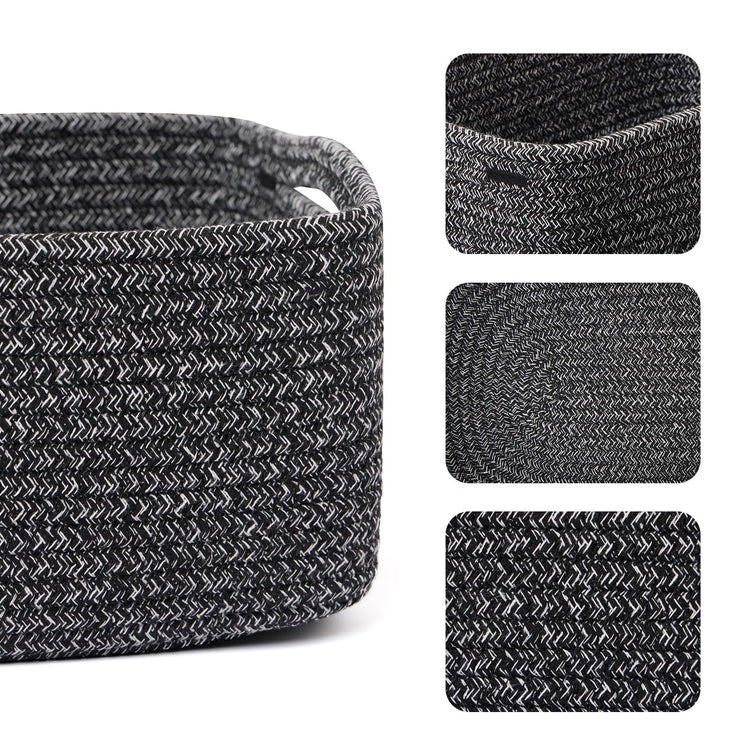 Small Storage Baskets for Organizing (3 Count)