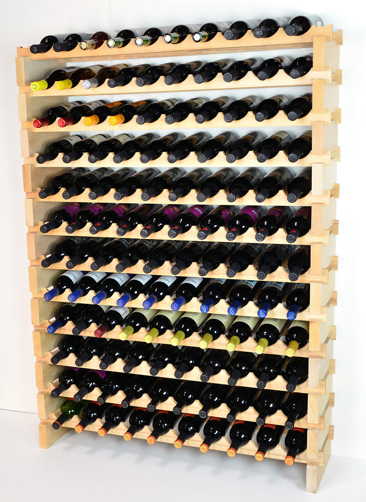 Modular Wine Rack Beechwood 40