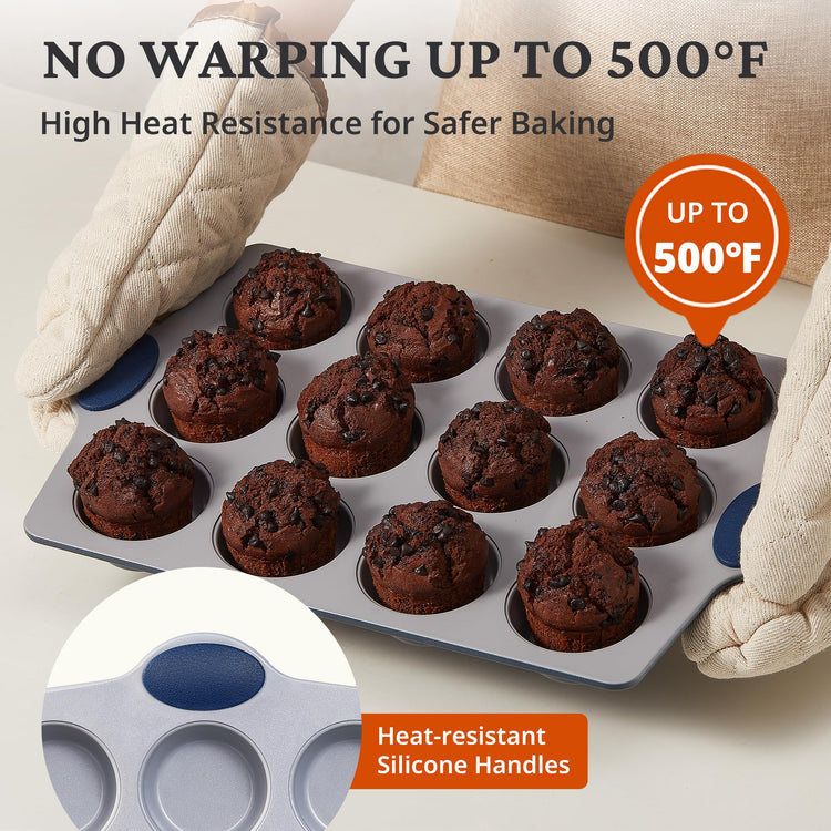 Ceramic Muffin Pan (2 Count)