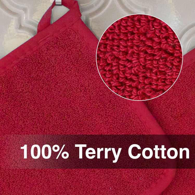 Terry Potholder & Hot Pad (4 Count)