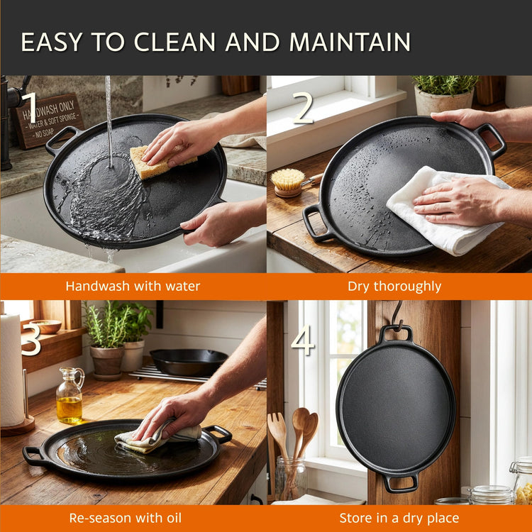 Cast Iron Pizza Pan
