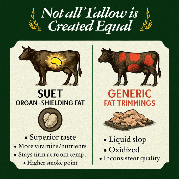 Pasture Raised Beef Tallow (14 Ounce)