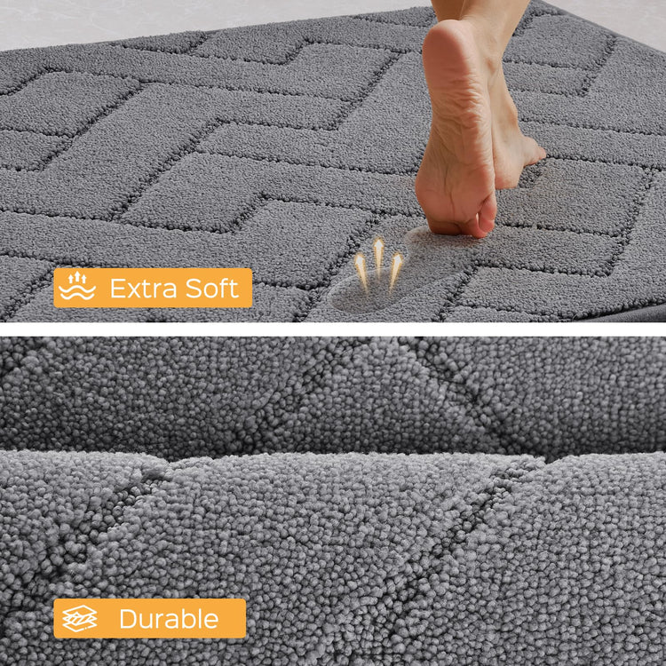 Kitchen Runner Rugs Set 24" x 36"+24" x 60"