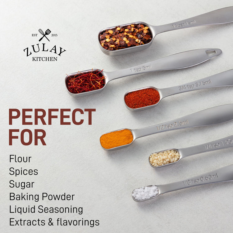 Zulay Measuring Spoons Set