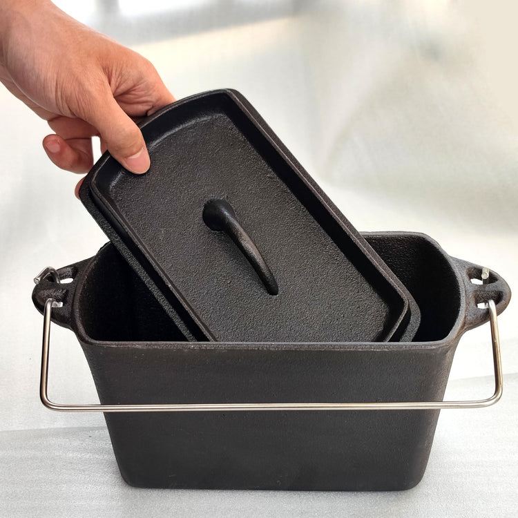 Cast Iron Loaf Oven Pan (2 Count)
